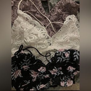 3 PINK Victoria’s Secret Bralettes